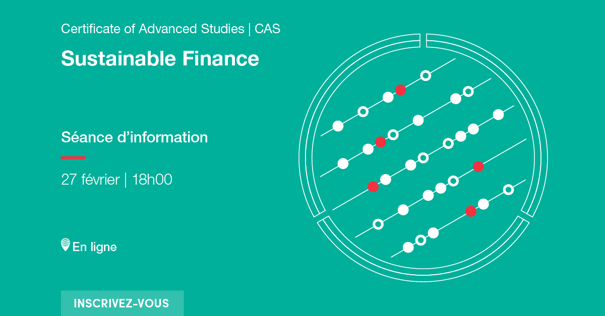 CAS Sustainable finance