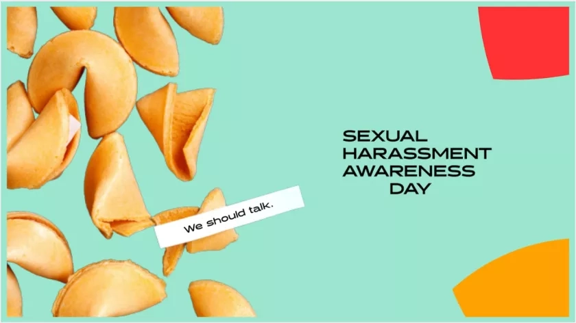 Bannière harcèlement sexuel