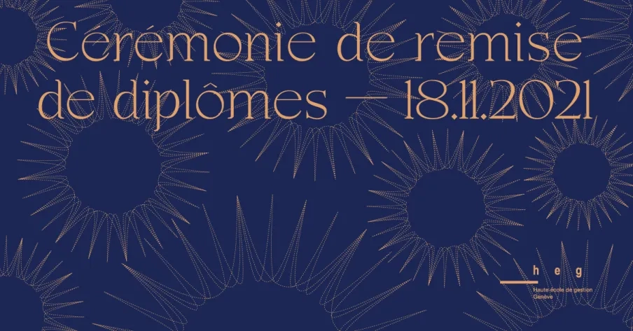 Visuel cérémonie de remise de diplômes 2021