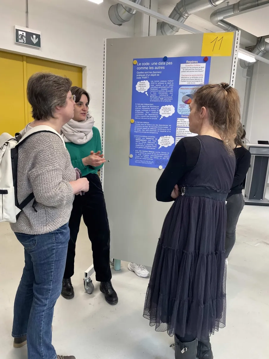 Présentation posters scientifiques 2025