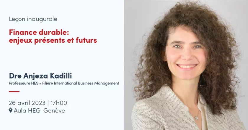 Leçon inaugurale Anjeza Kadilli