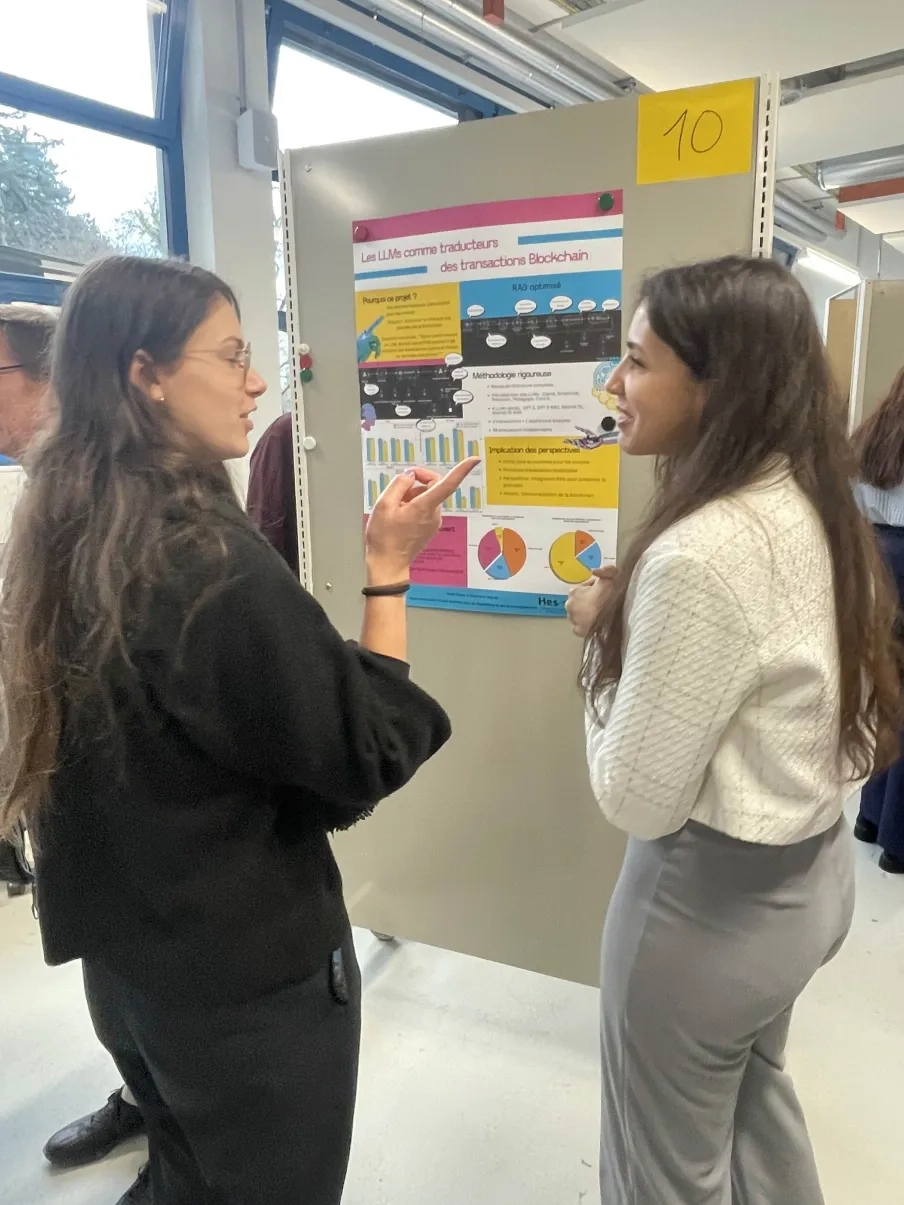 Présentation posters scientifiques 2025