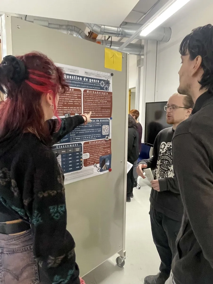 Présentation posters scientifiques 2025
