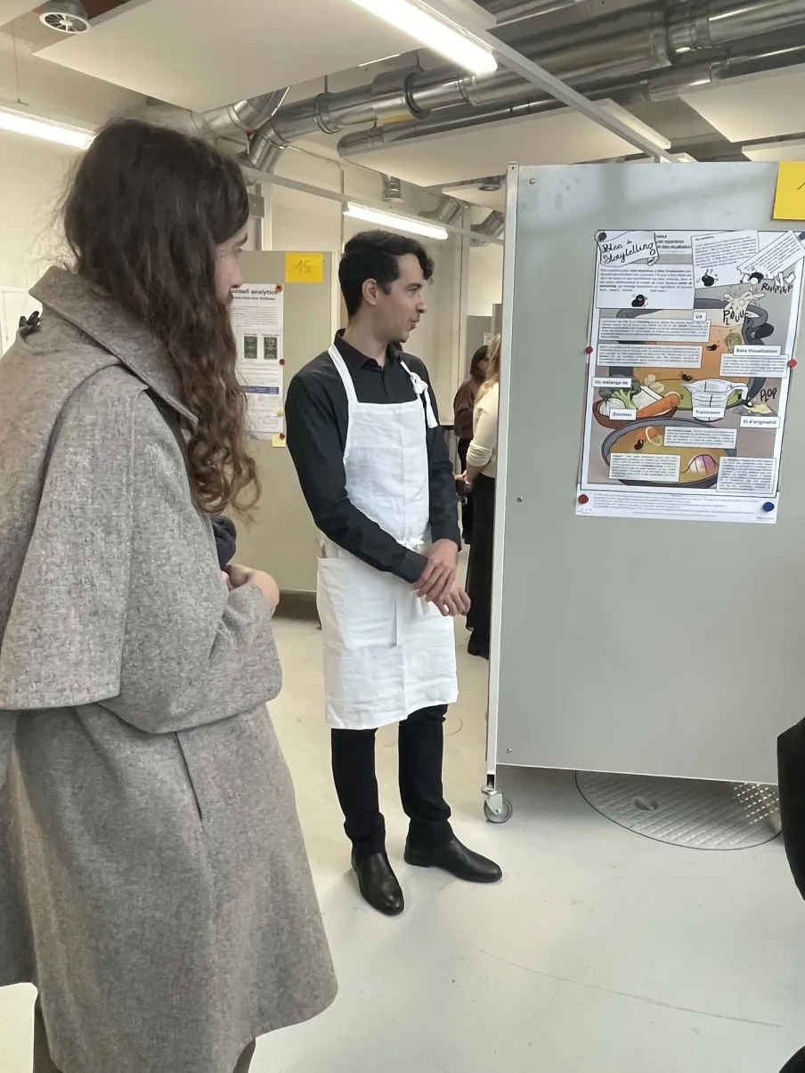 Présentation posters scientifiques 2025