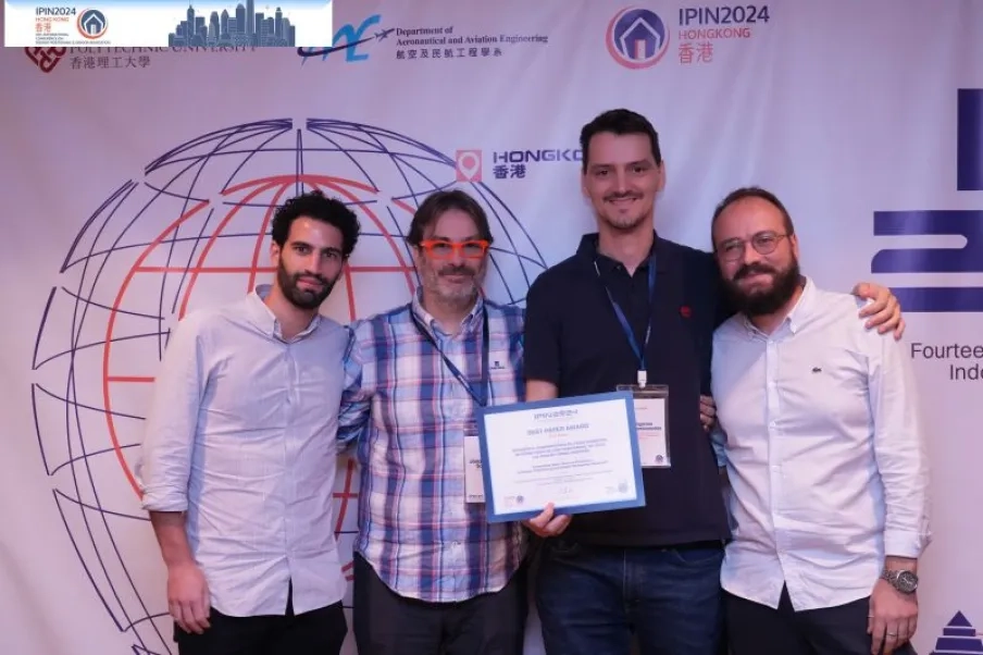Best Paper at IPIN 2024_G.Anagnostopoulos